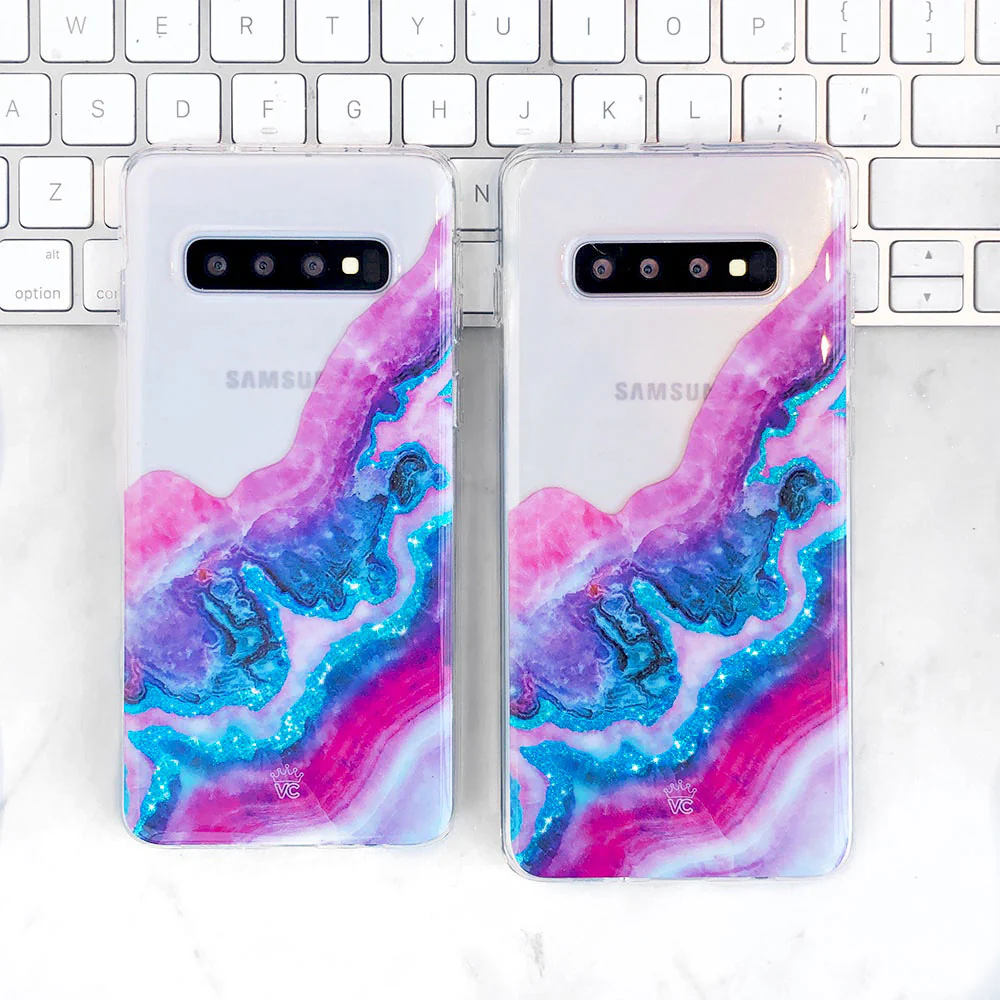Geode Glitter Clear Samsung Case - Image 14
