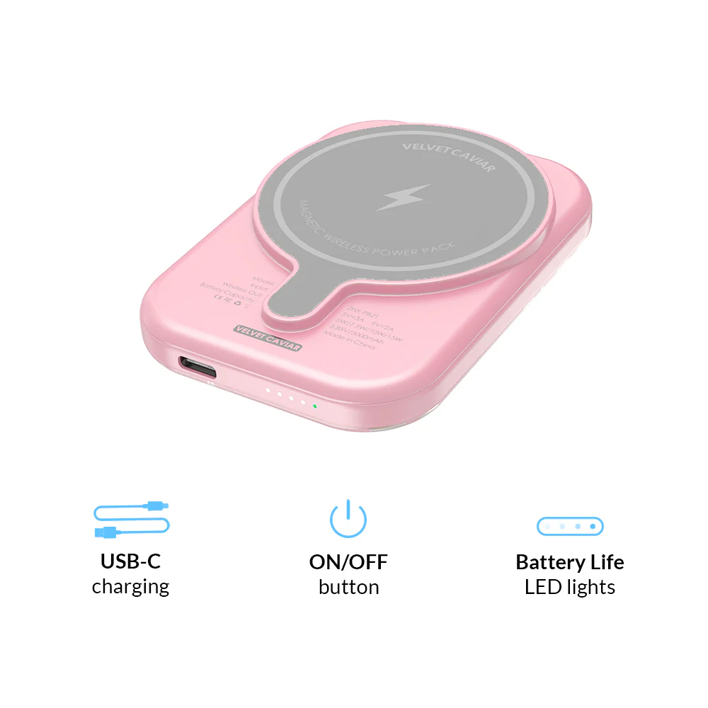 Aura Butterfly Portable MagSafe Charger Power Pack - Image 5