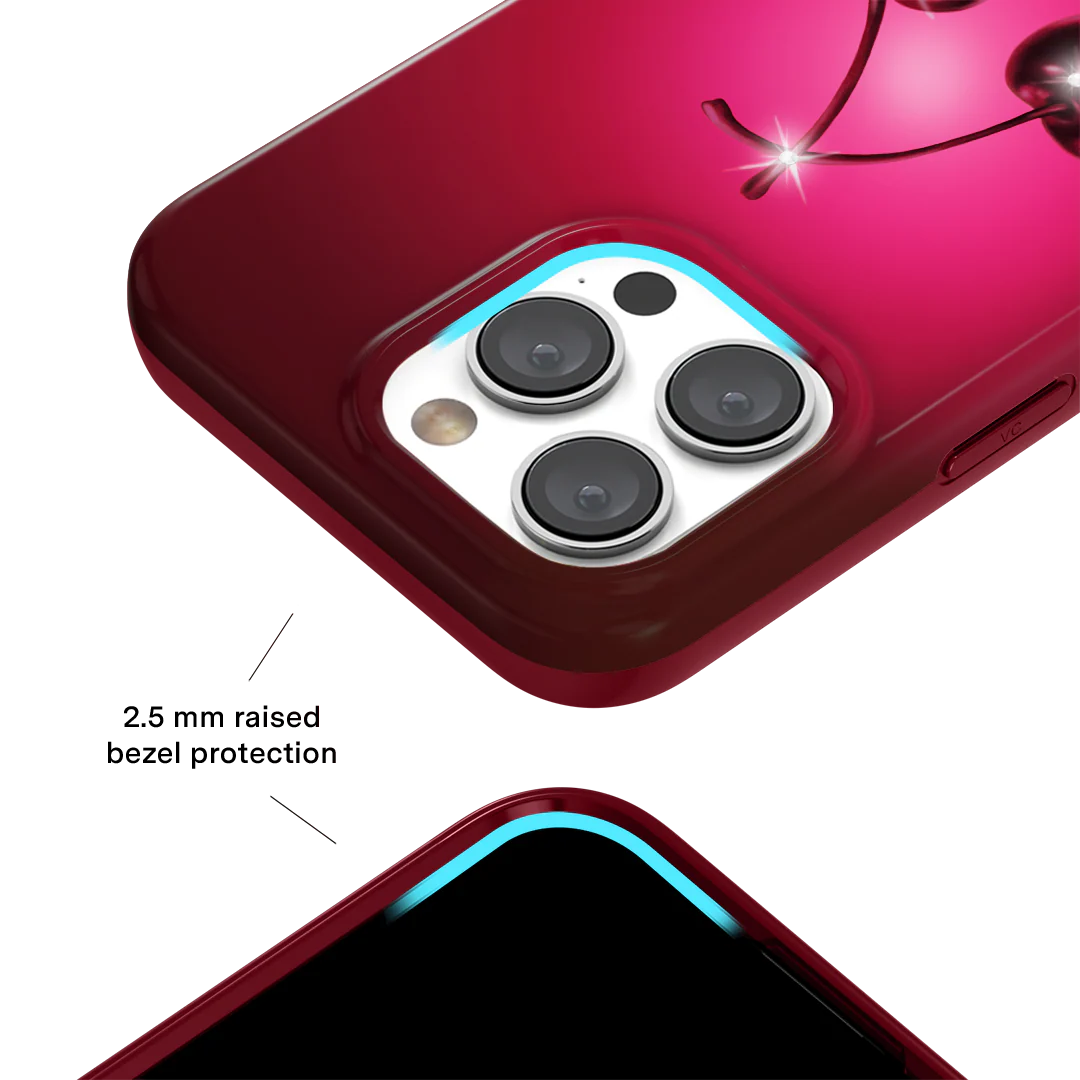 Black Cherry Crystal iPhone Case - Image 57