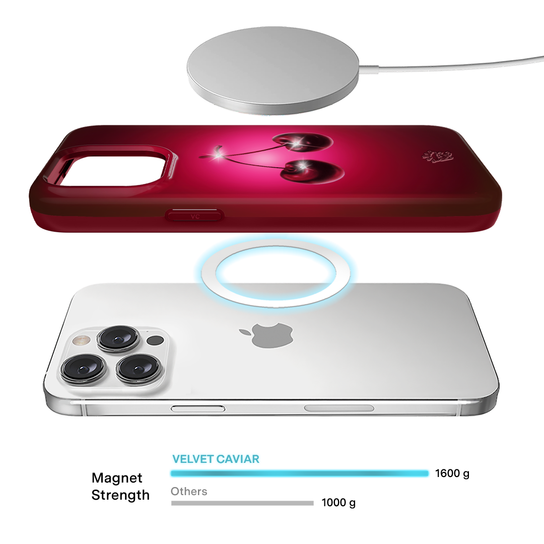 Black Cherry Crystal iPhone Case - Image 82