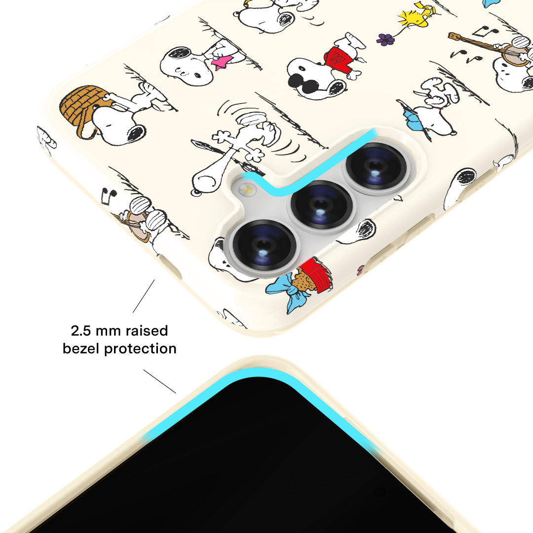 Snoopy Moods Samsung Case - Image 3