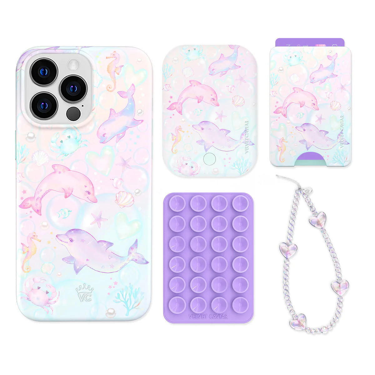 Aqua Angels iPhone Bundle Set - Wallet - Image 15