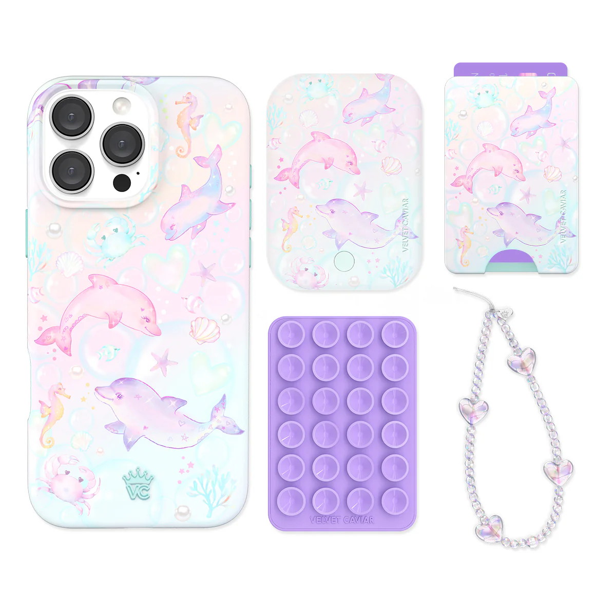 Aqua Angels iPhone Bundle Set - Wallet - Image 2