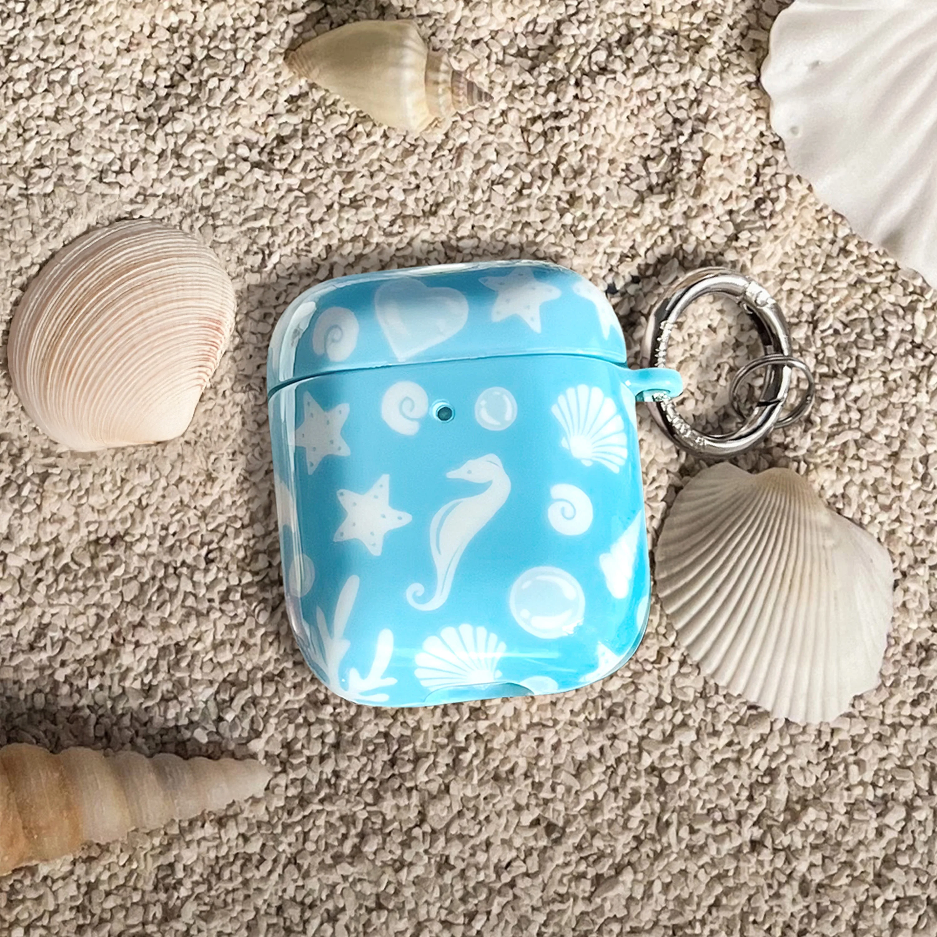 Aquamarine Holo AirPod Case - Image 12