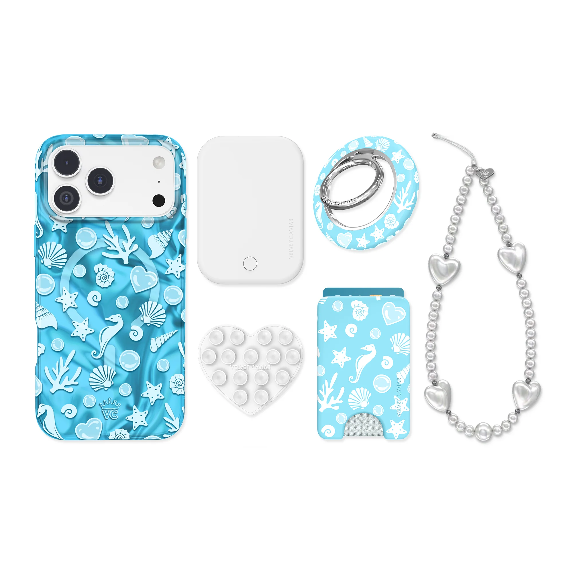 Aquamarine Holo iPhone Bundle Set - Image 4
