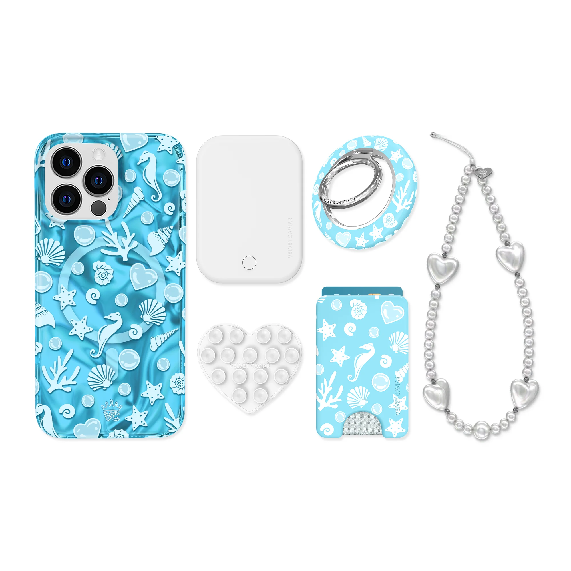 Aquamarine Holo iPhone Bundle Set - Image 5