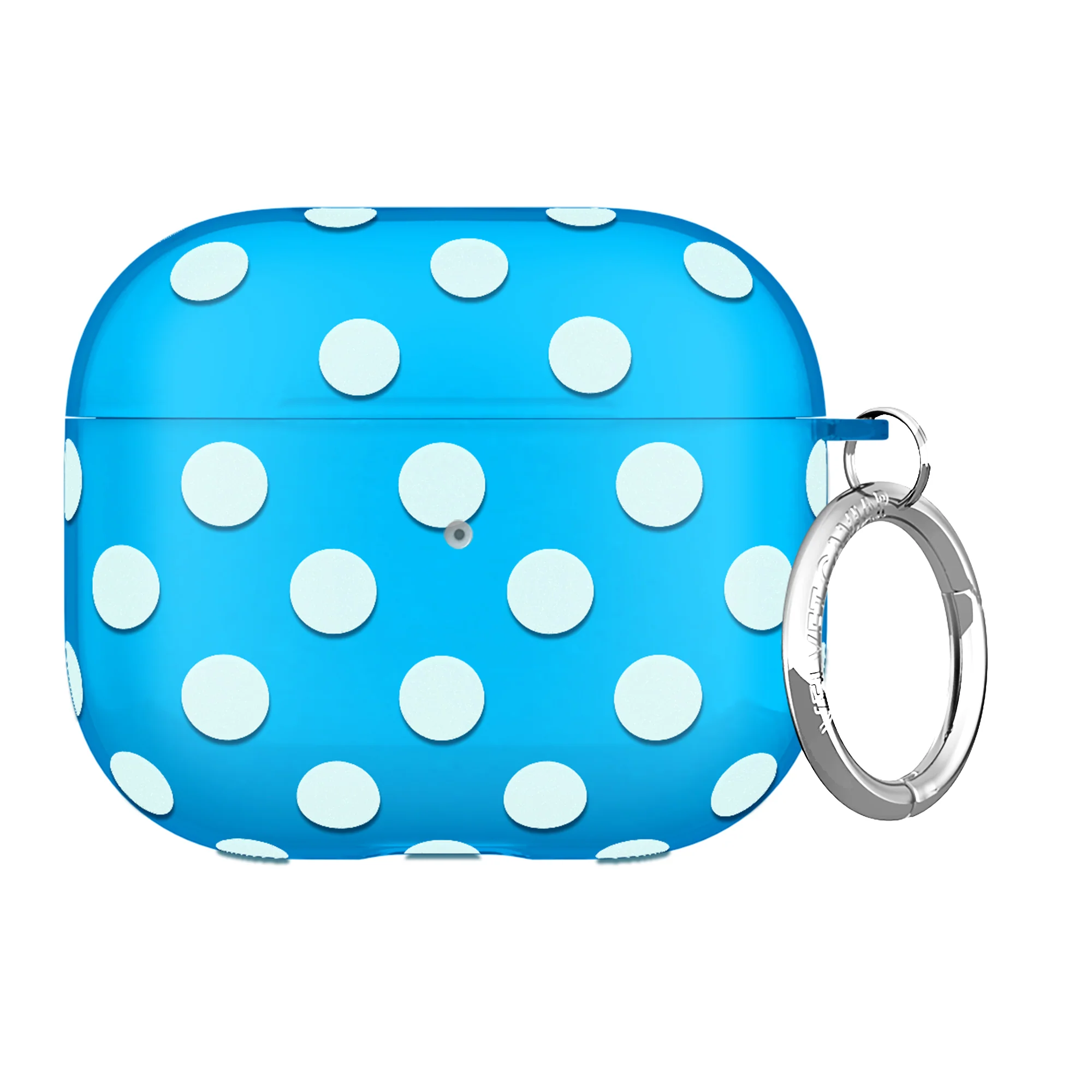 Aquamarine Polka Dot AirPod Case - Image 11