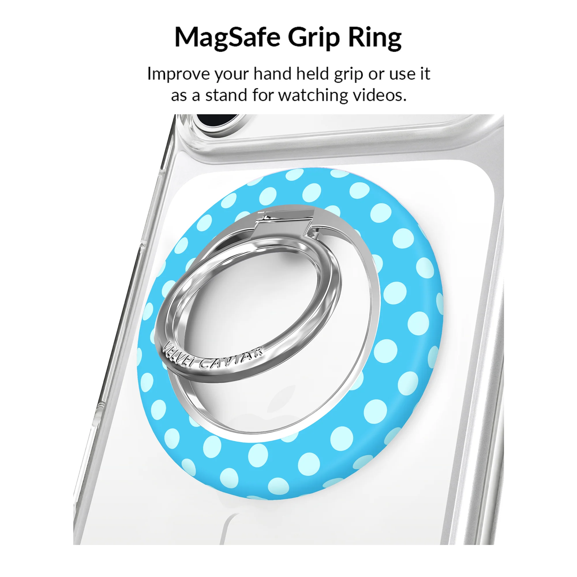 Aquamarine Polka Dot iPhone Bundle Set - Image 73
