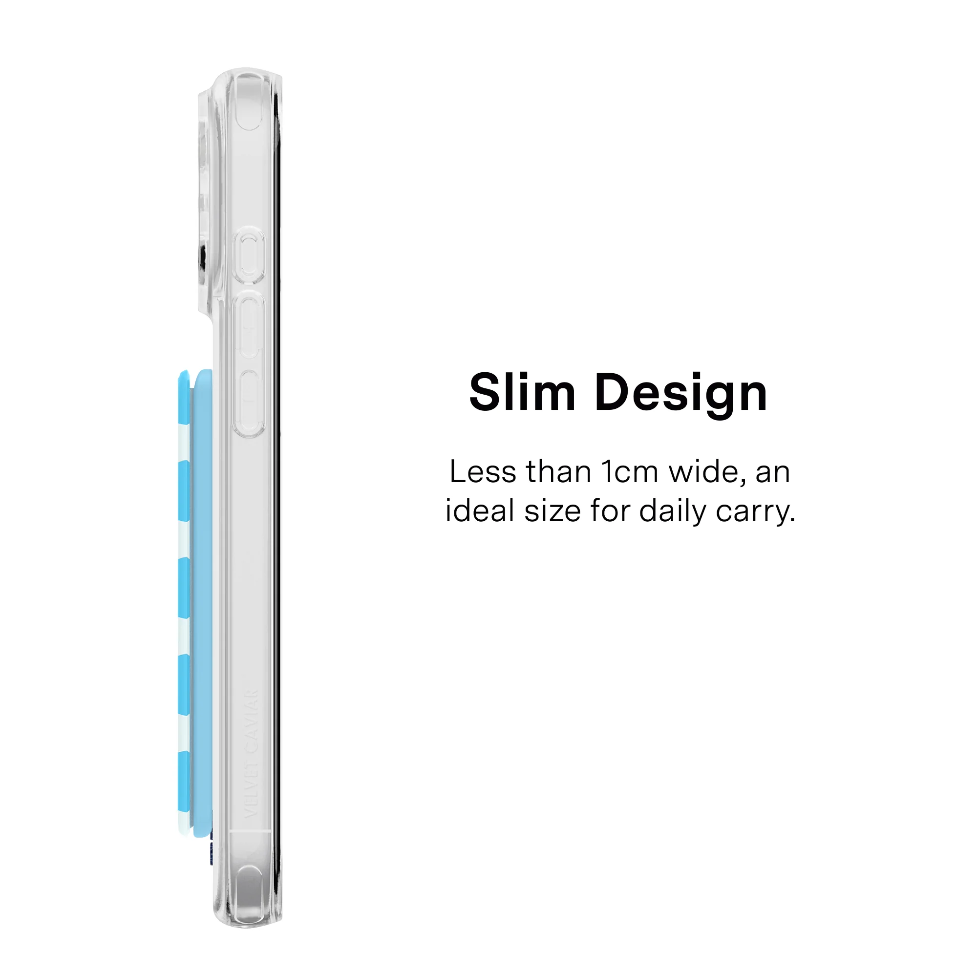 Aquamarine Polka Dot MagSafe Wallet - Image 5