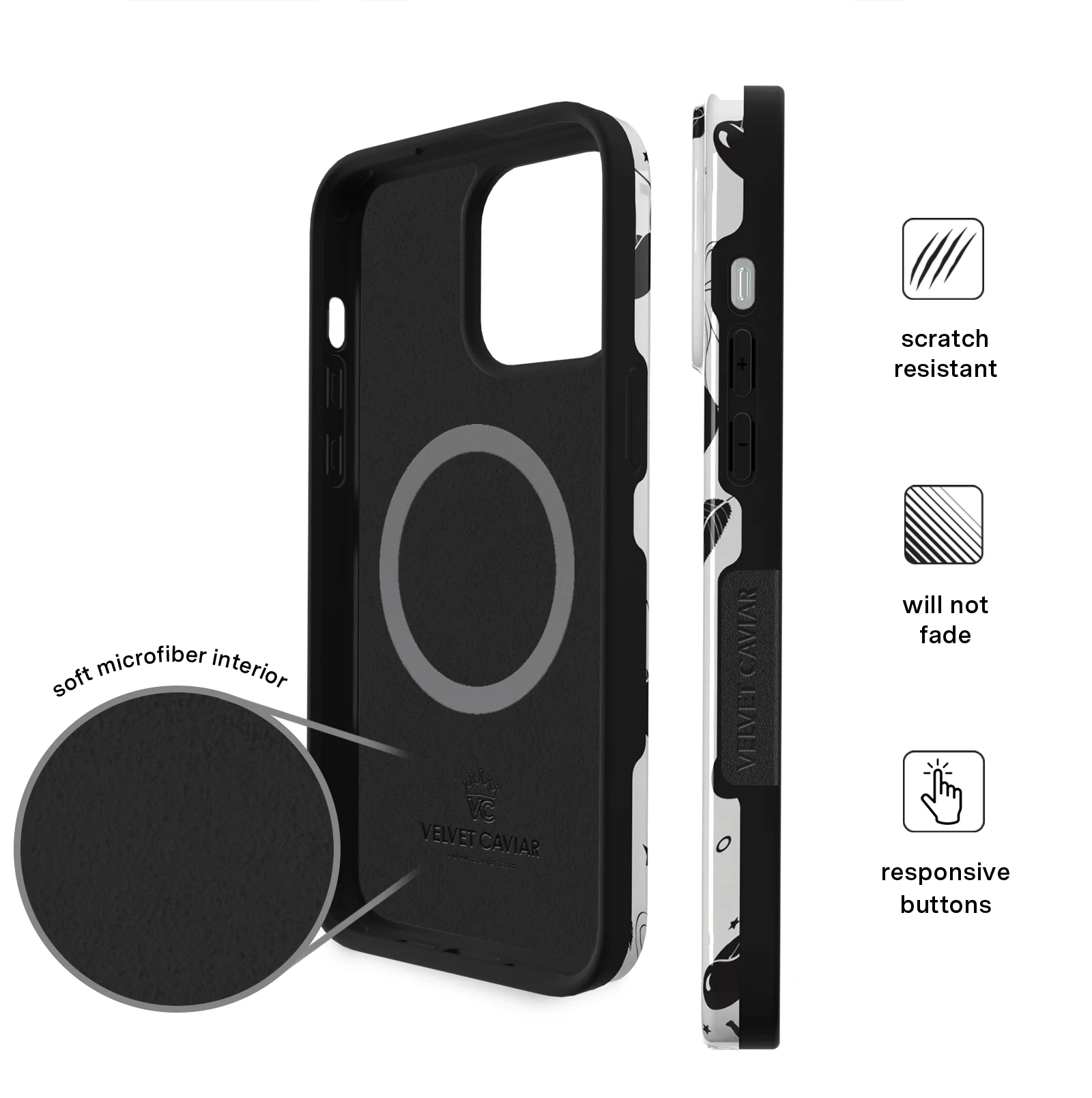 Cherry Noir iPhone Case - Image 30
