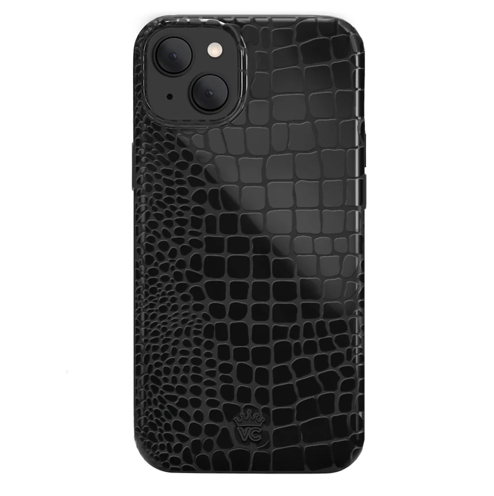 Black Croc iPhone Case - Image 97