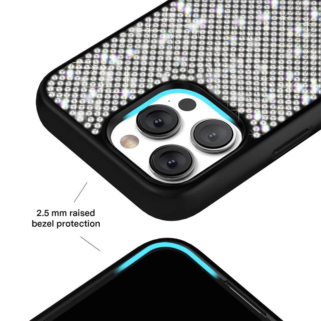 Black Caviar Crystals iPhone Case - Image 28