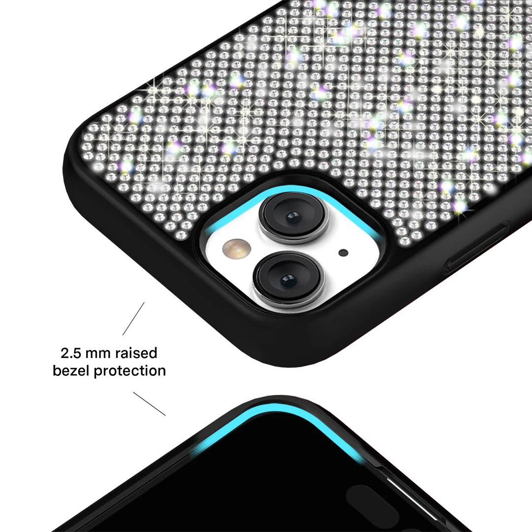 Black Caviar Crystals iPhone Case - Image 53