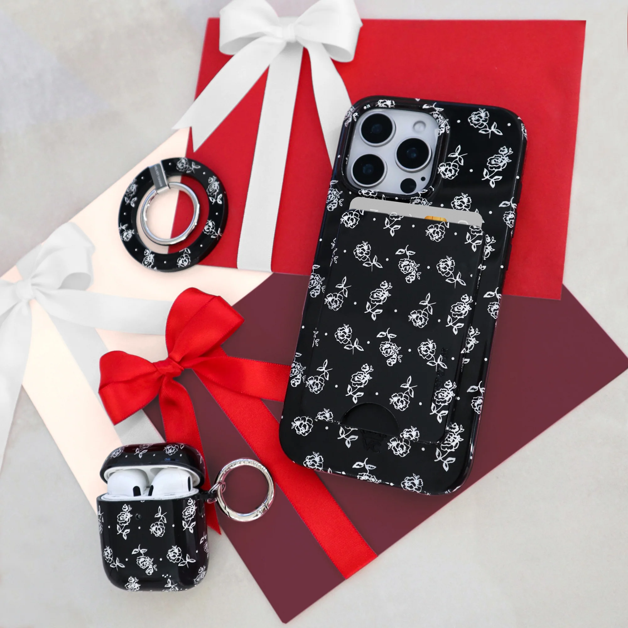 Vintage Roses AirPod Case - Image 17