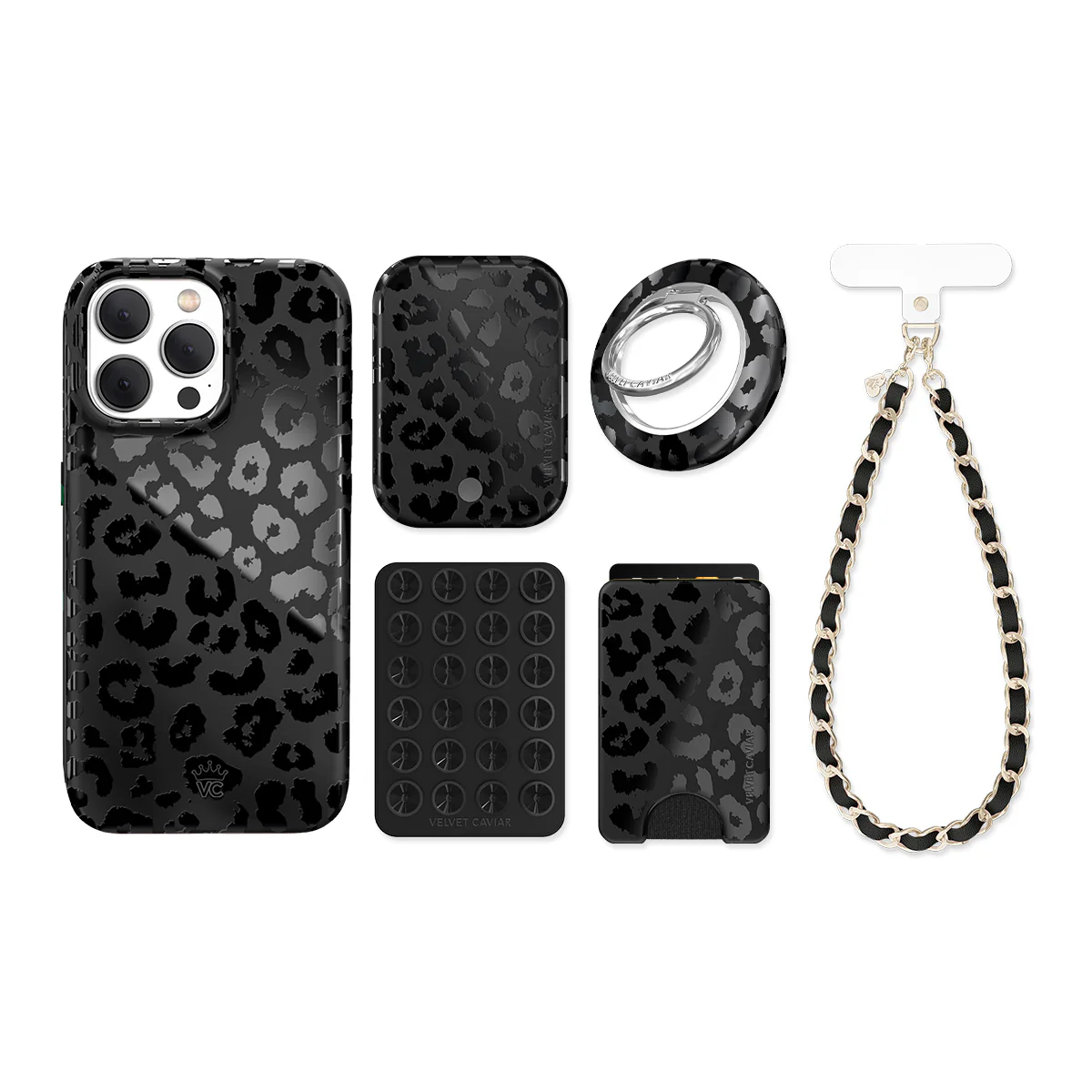 Black Leopard iPhone Bundle Set - Image 14