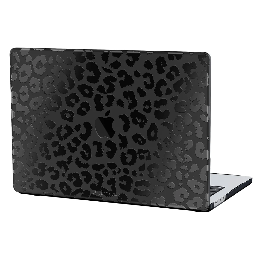 Black Leopard MacBook Case - Image 25