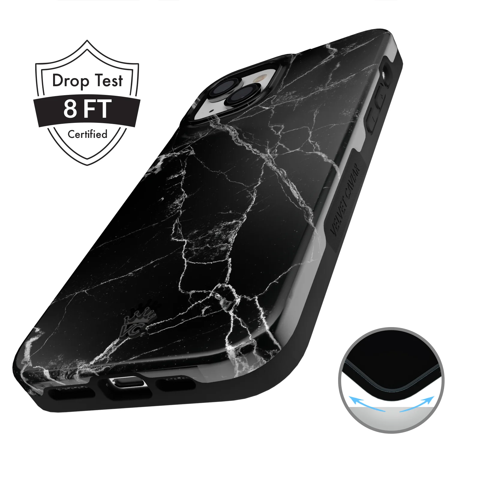 Black Marble iPhone Case - Image 113