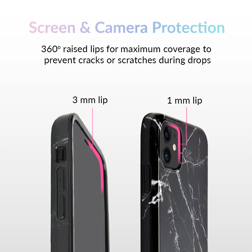 Black Marble iPhone Case - Image 46