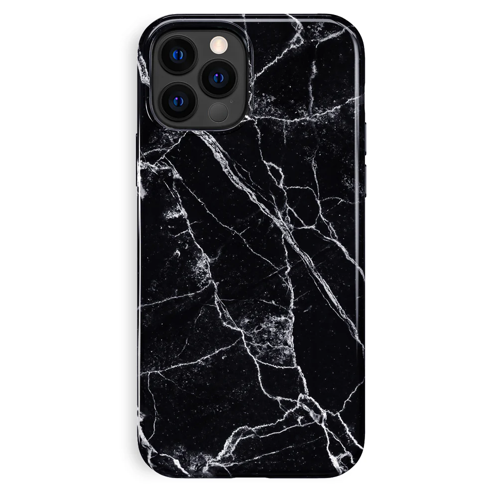 Black Marble iPhone Case - Image 60