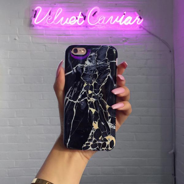 Black Panther Marble iPhone Case - Image 37