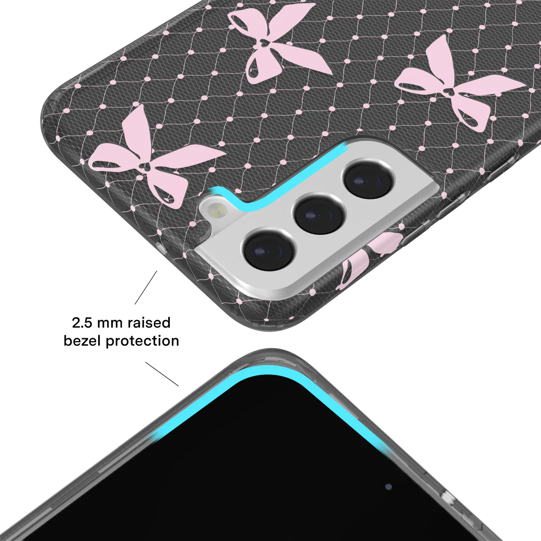 Lacy Pink Bows Samsung Case - Image 40