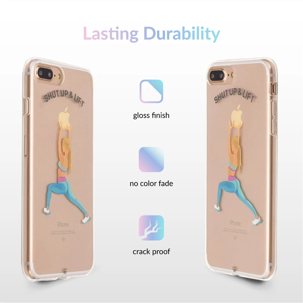 Shut Up & Lift iPhone Case Blonde Hair - Image 22