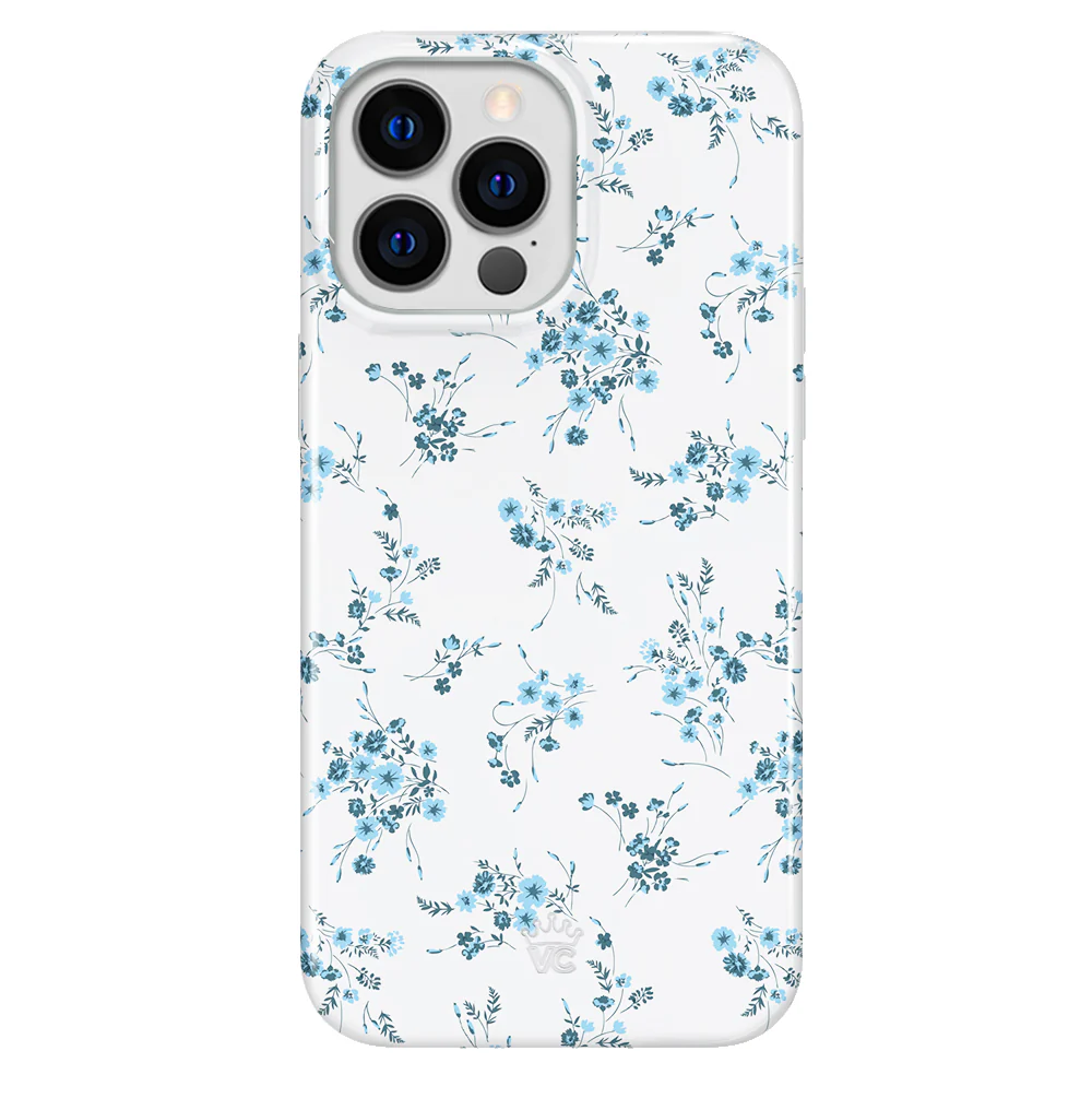 French Blue Floral iPhone Case - Image 56