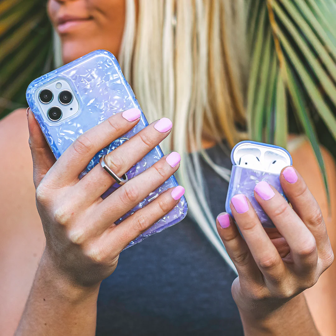 Blue Opal Quartz iPhone Case - Image 8