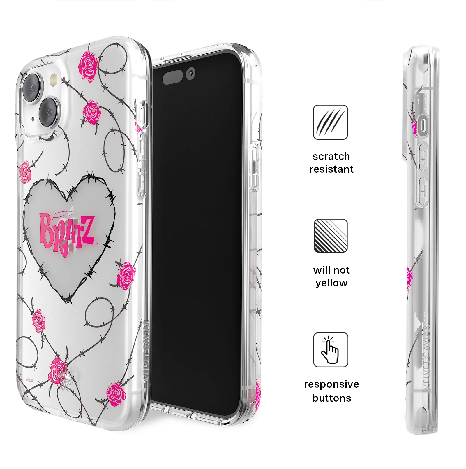 Bratz Barbwire Babe iPhone Case - Image 60