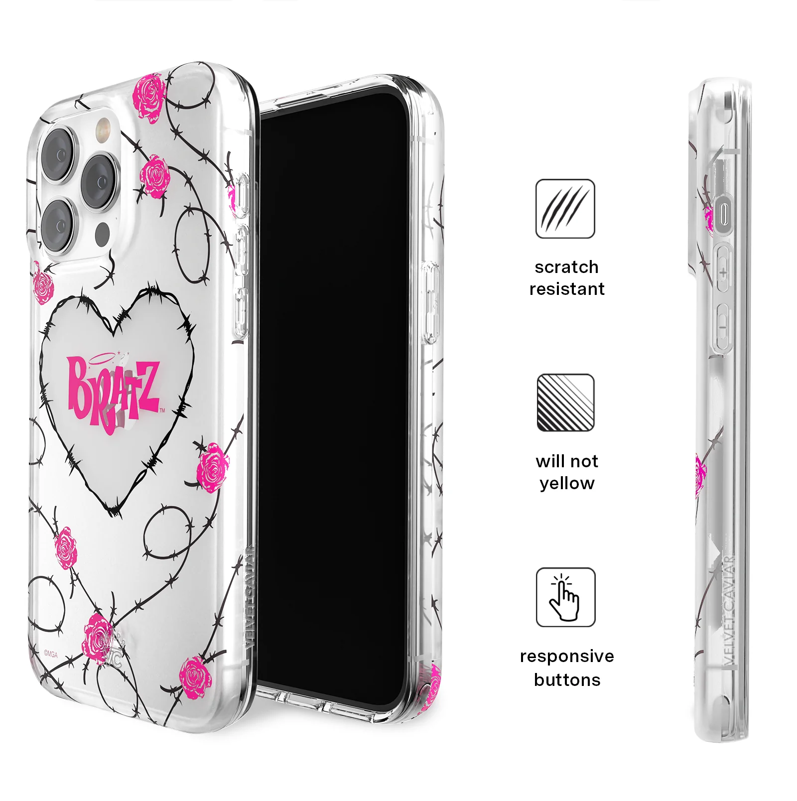 Bratz Barbwire Babe iPhone Case - Image 96