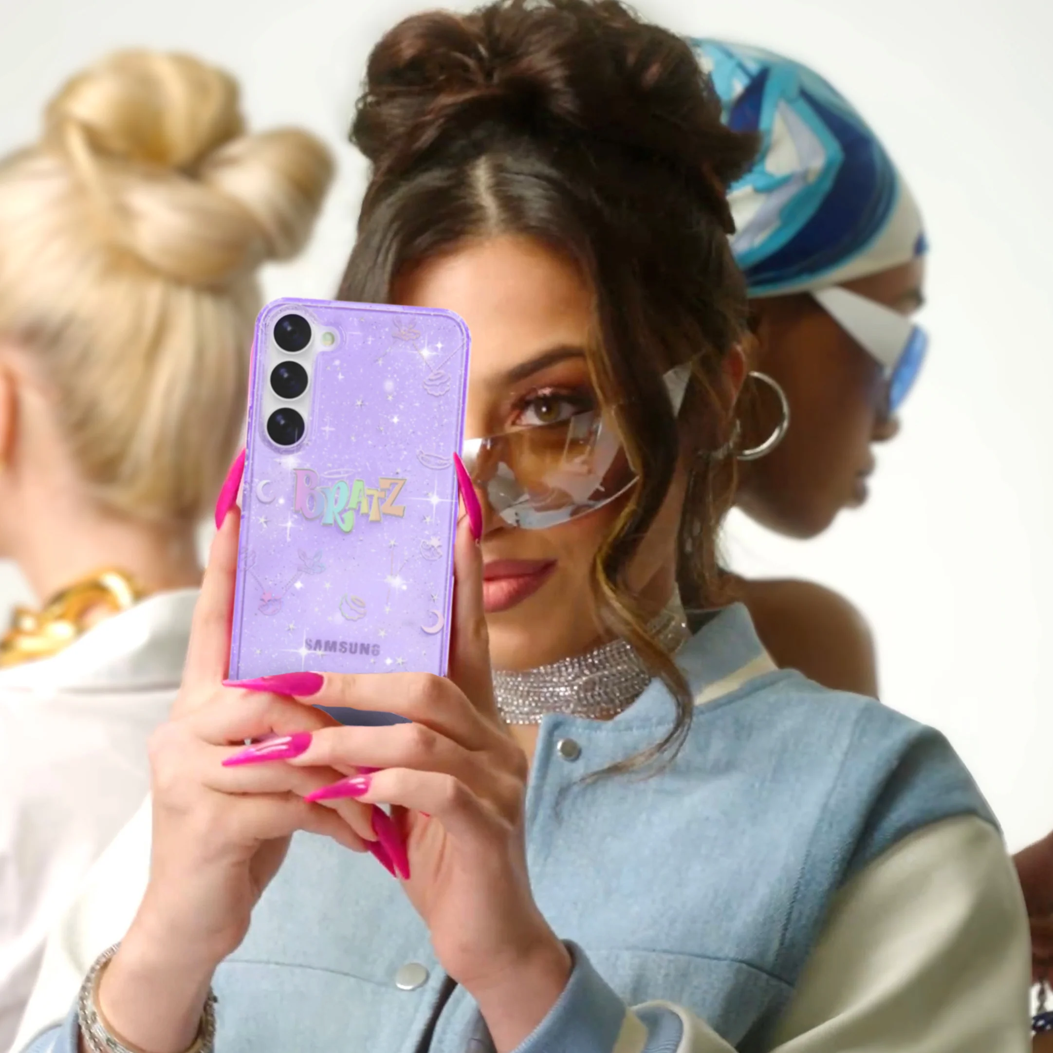 Bratz Celestial Glitter Samsung Case - Image 45