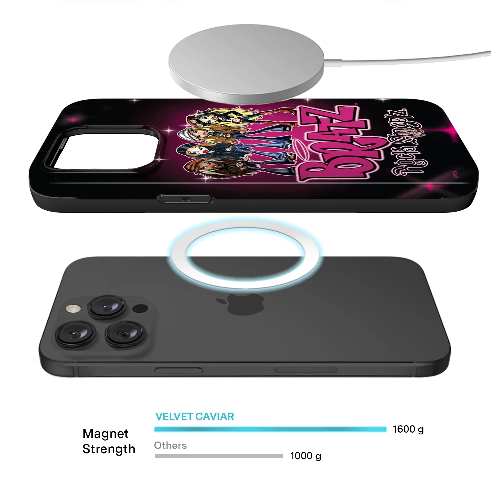 Bratz Rock Angelz Airbrush iPhone Case - Image 94