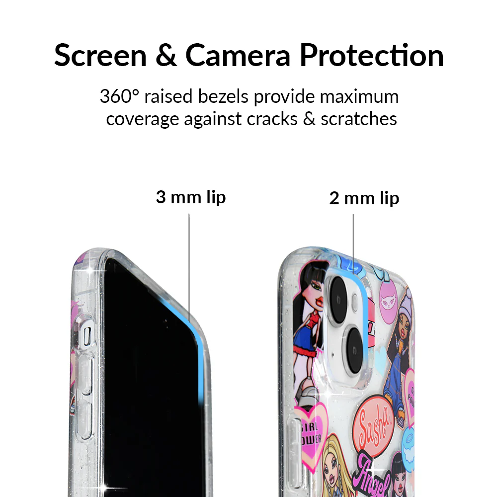 Bratz Pack Glitter iPhone Case - Image 3