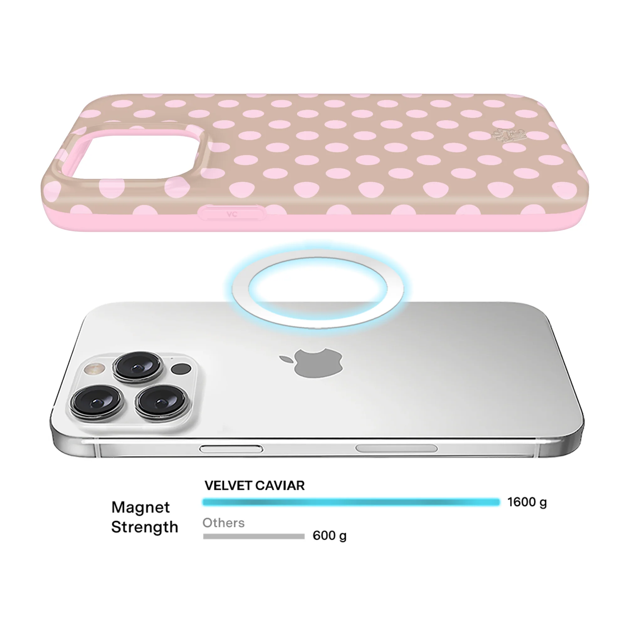 Brown Sugar Polka Dot iPhone Case - Image 9