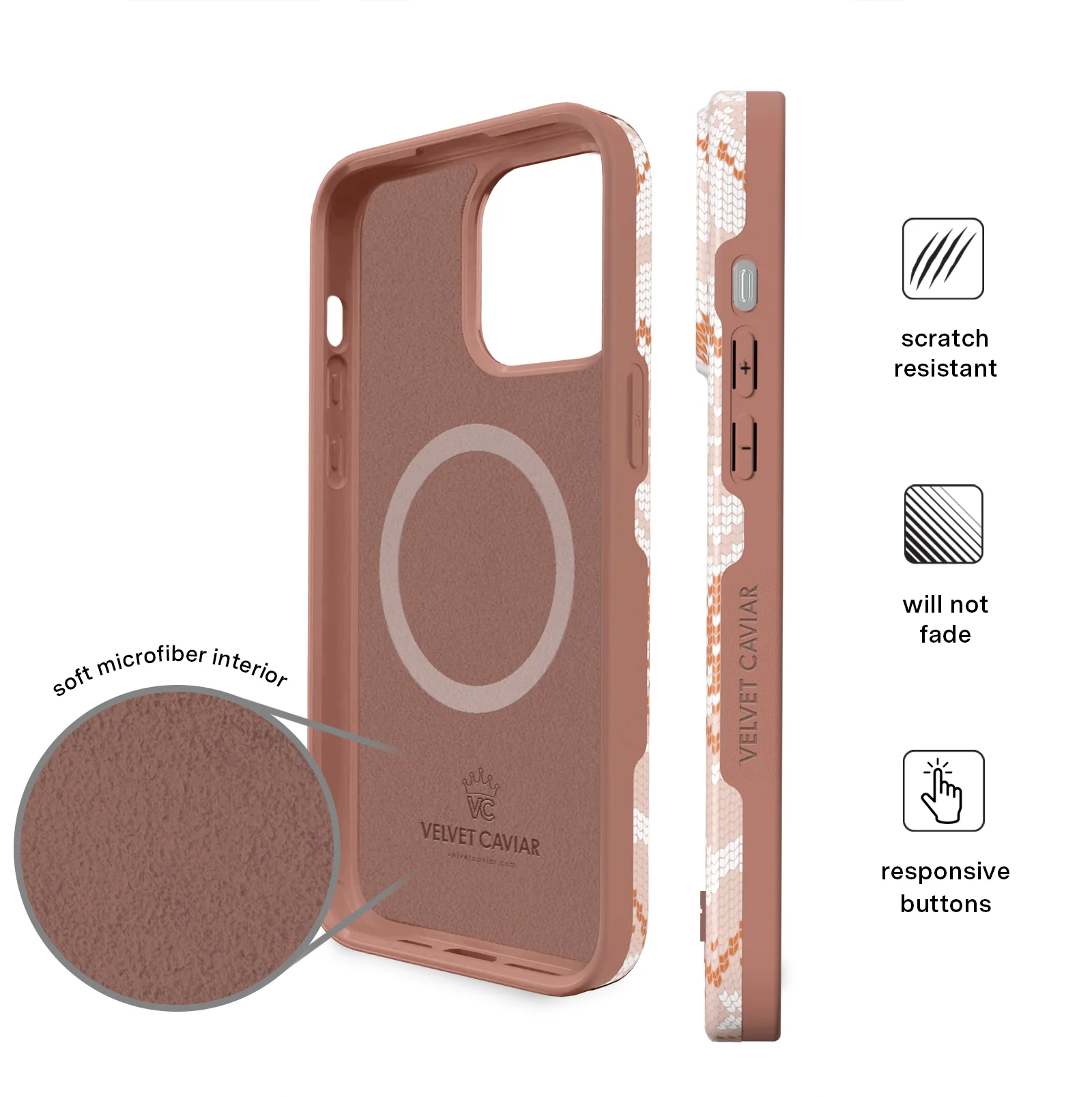 Cozy Chai Sweater iPhone Case - Image 24
