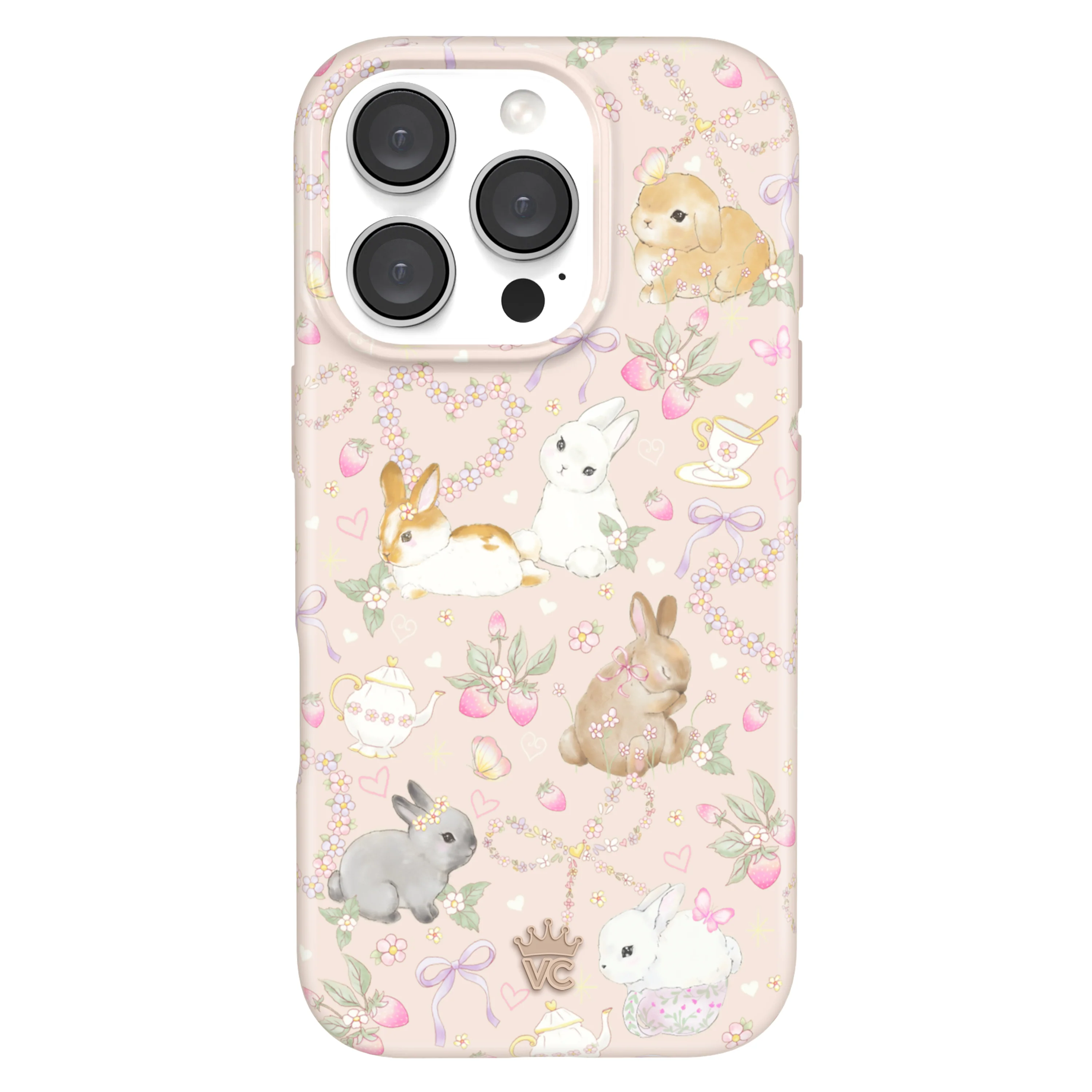 Bunnies & Bows iPhone Case - Image 11