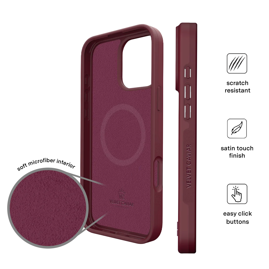Burgundy 1990 iPhone Case - Image 5