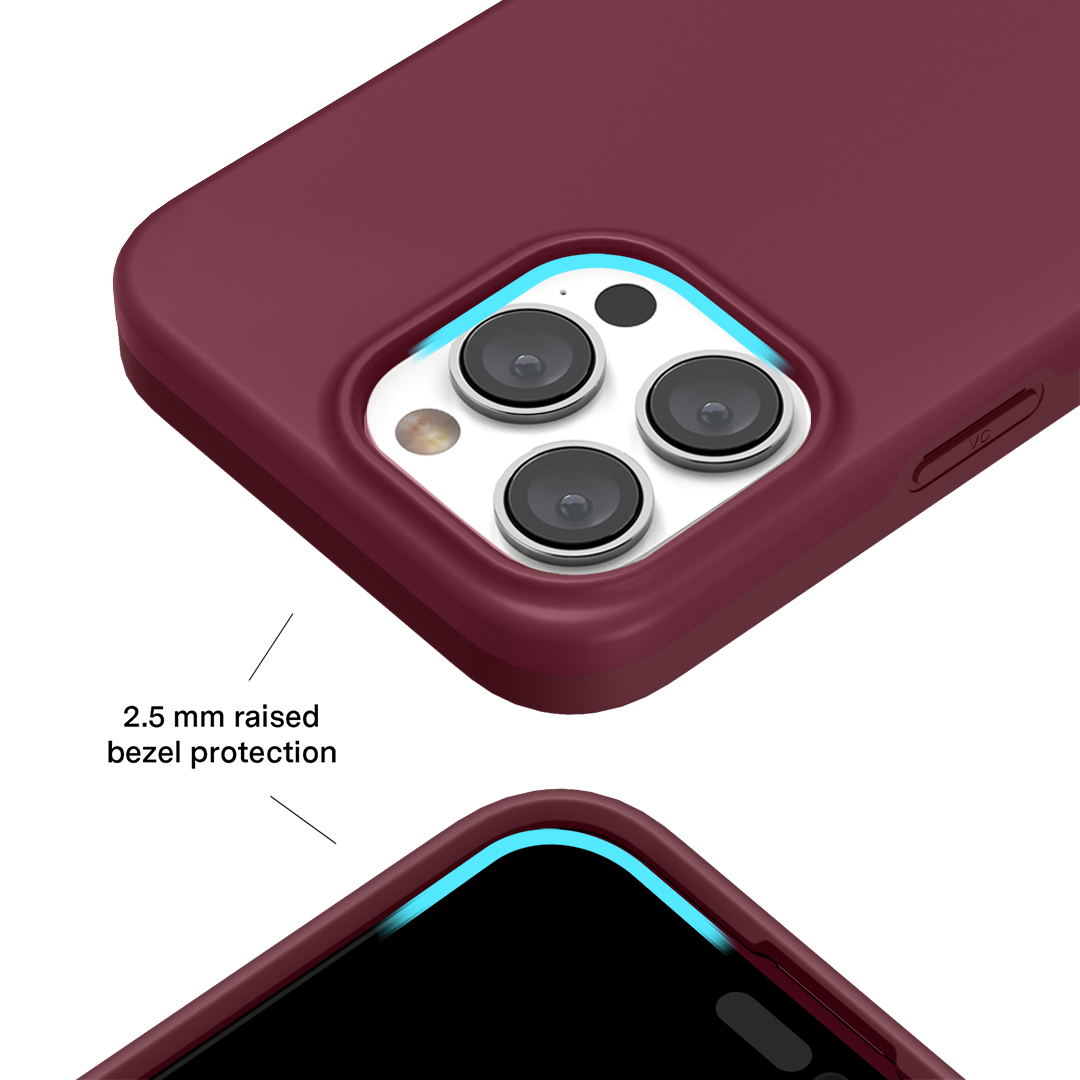 Burgundy 1990 iPhone Case - Image 62