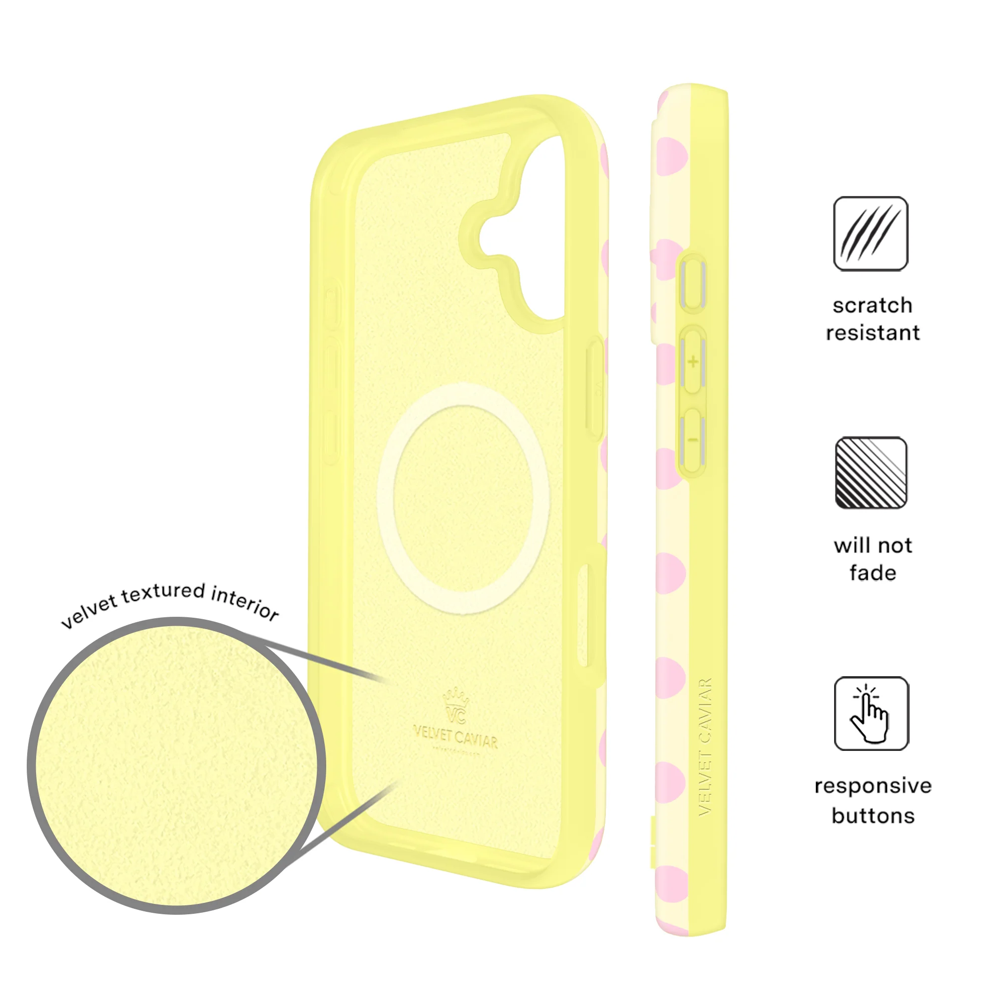 Buttercream Polka Dot iPhone Case - Image 80