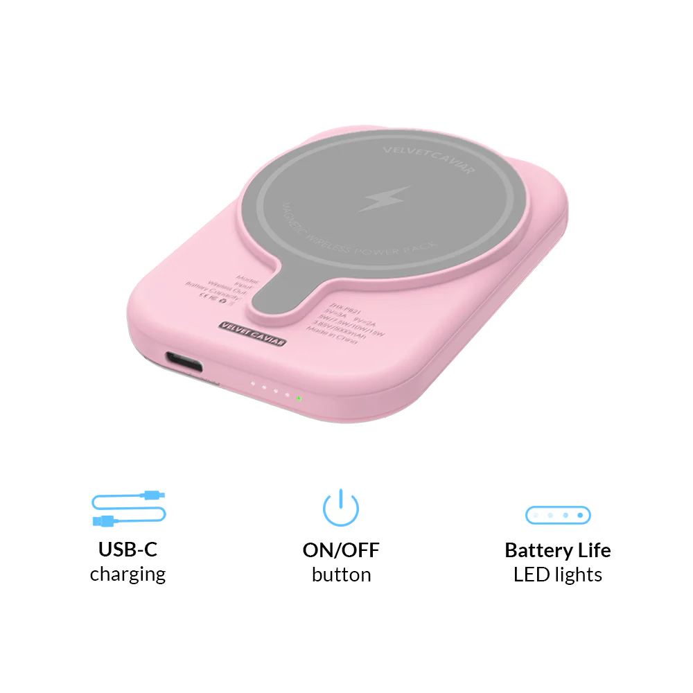Peppermint Princess Portable MagSafe Charger Power Pack - Image 6