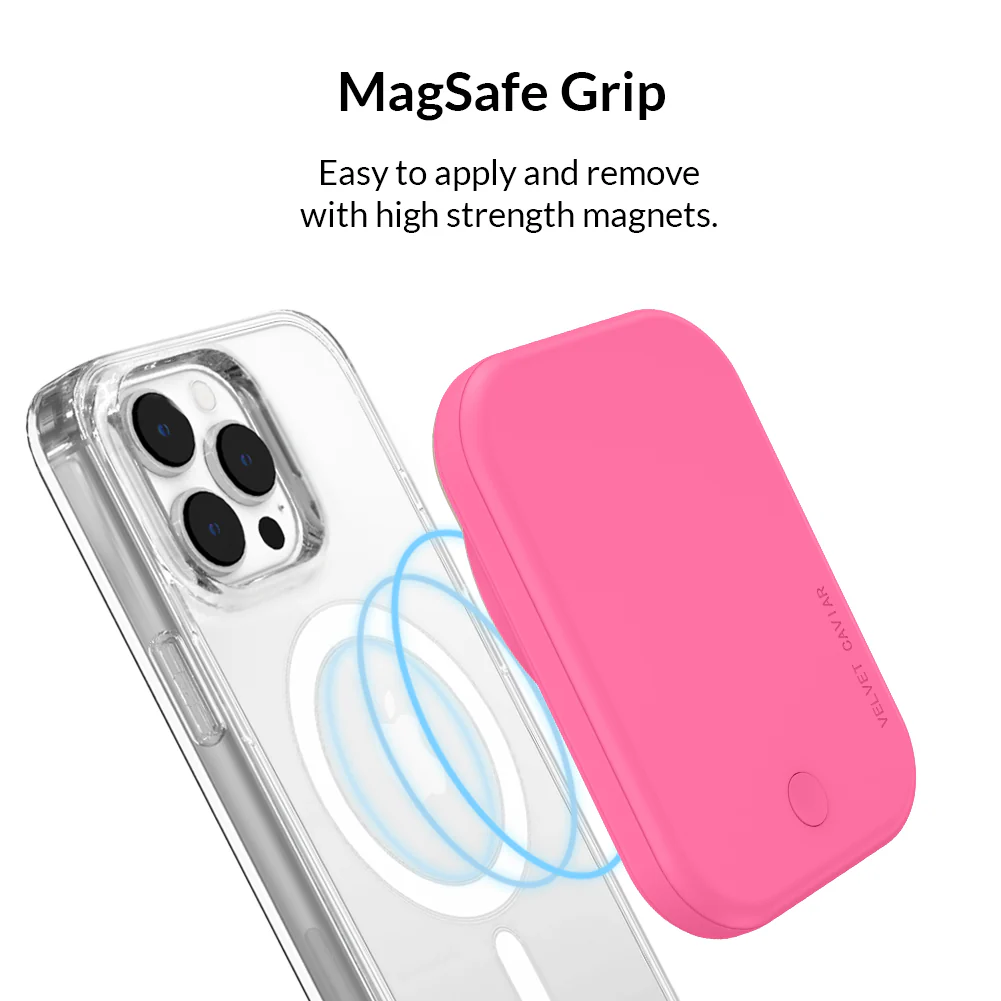 Candy Pink Portable MagSafe Charger Power Pack - Image 4