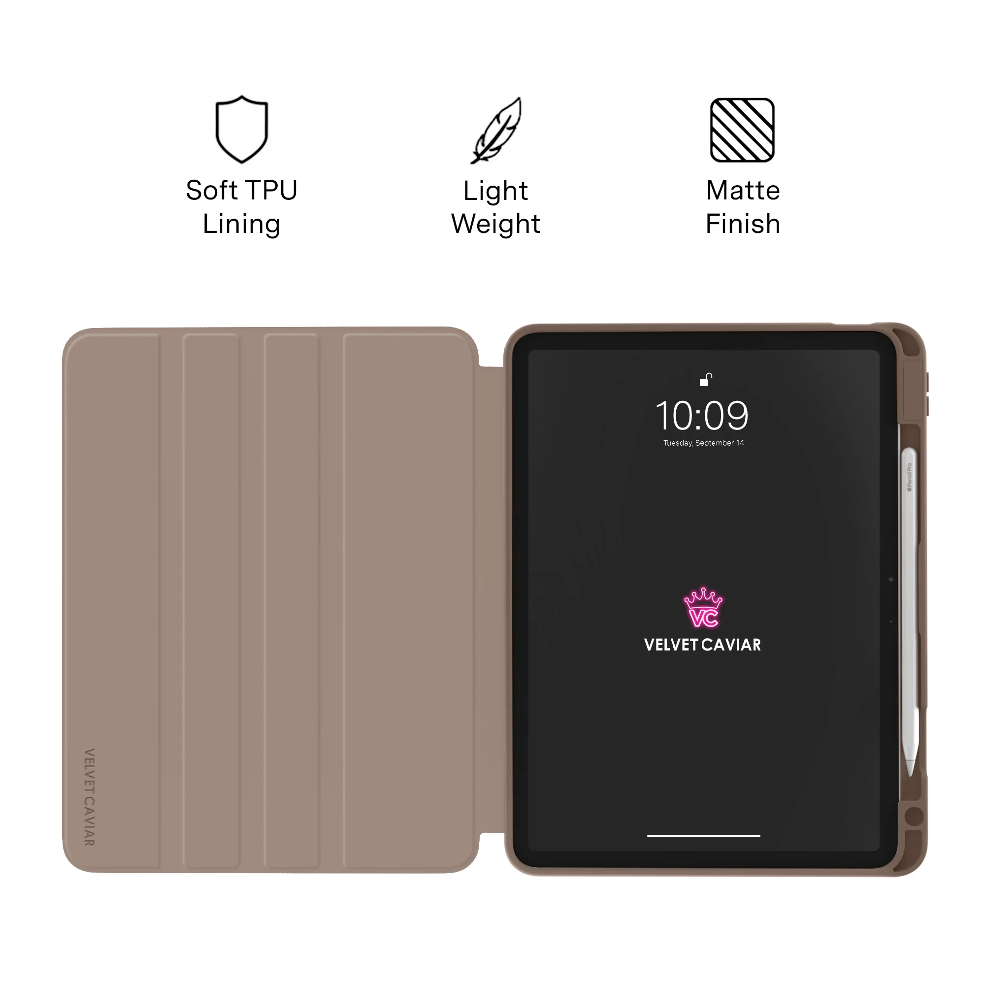 Cashmere Taupe iPad Case - Image 12