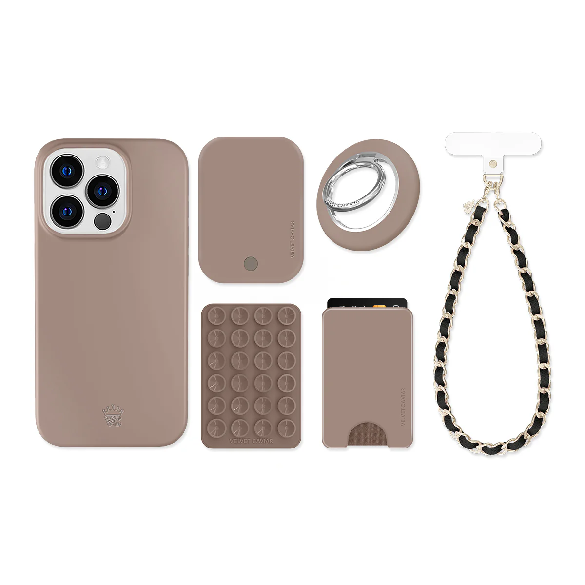 Cashmere Taupe iPhone Bundle Set - Image 5