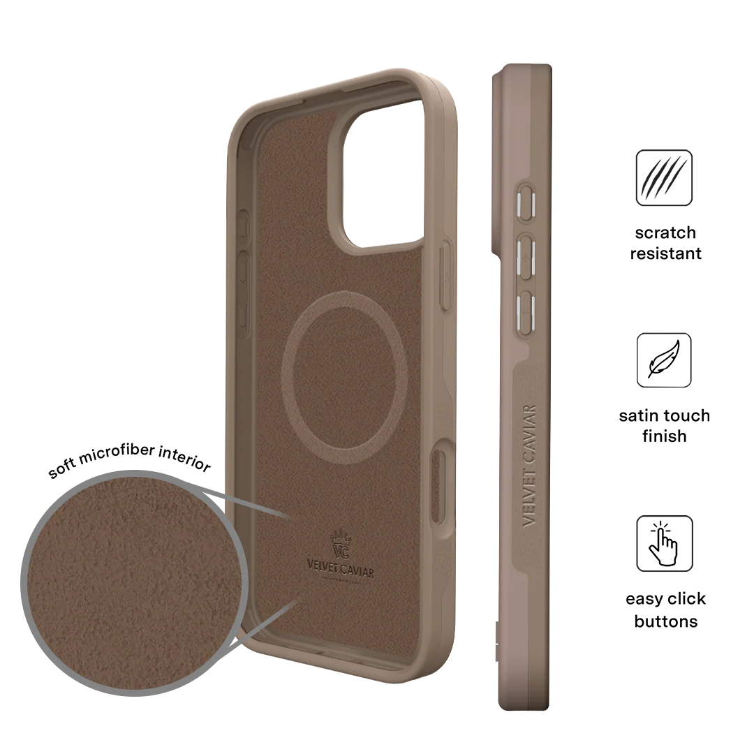 Cashmere Taupe iPhone Case - Image 5