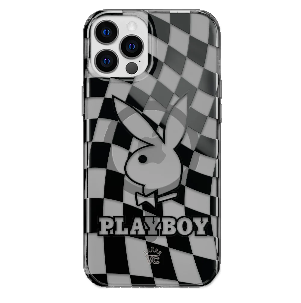 Playboy Checkmate Clear iPhone Case - Image 61