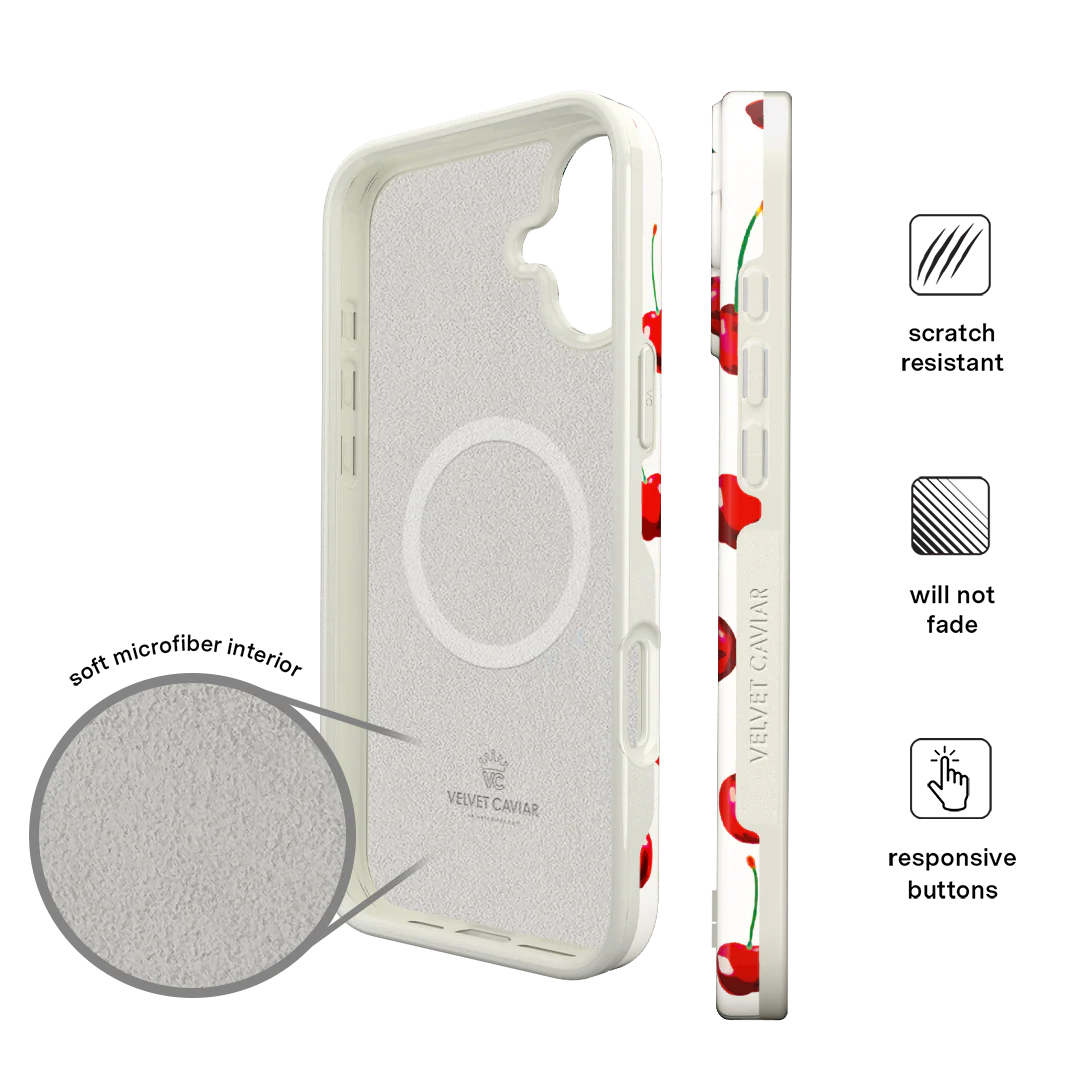 Mon Cheri Cherry iPhone Case - Image 100