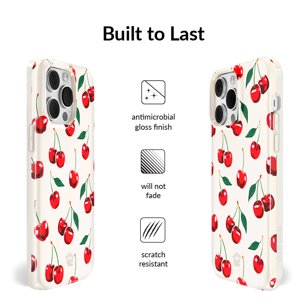 Mon Cheri Cherry iPhone Case - Image 55