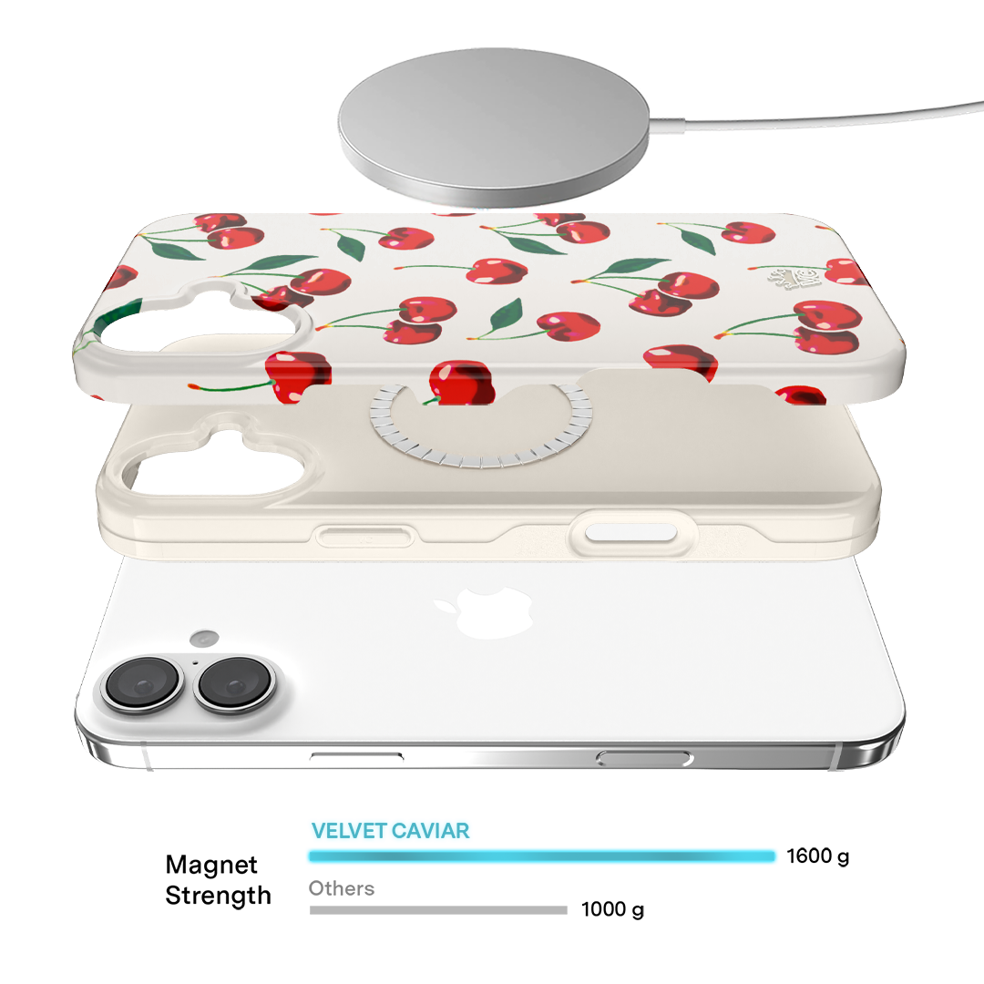 Mon Cheri Cherry iPhone Case - Image 98