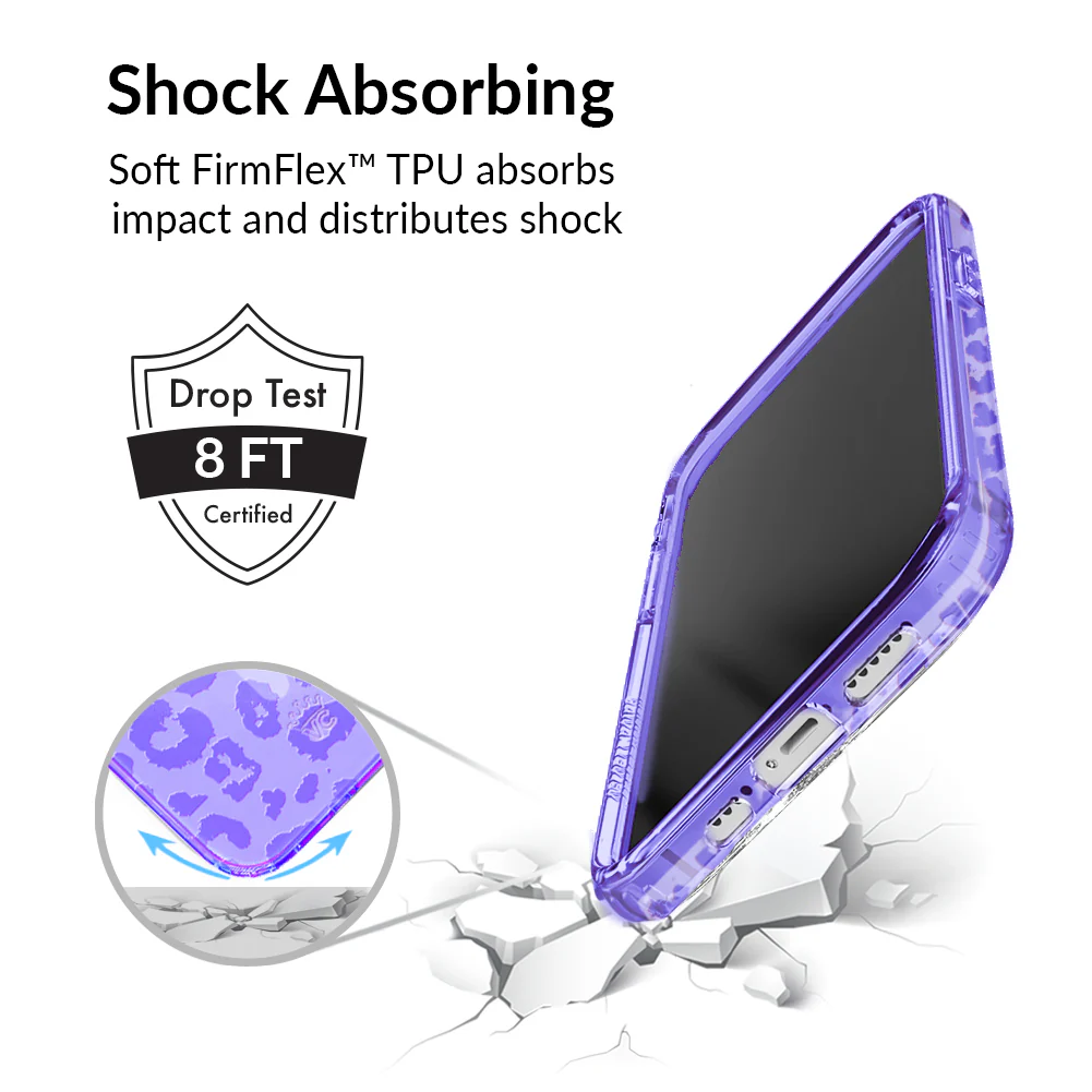 Electric Purple Leopard iPhone Case - Image 58