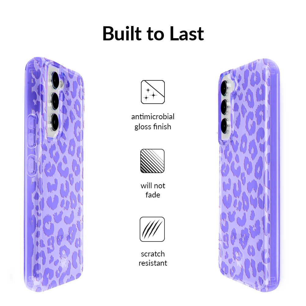 Electric Purple Leopard Samsung Case - Image 19